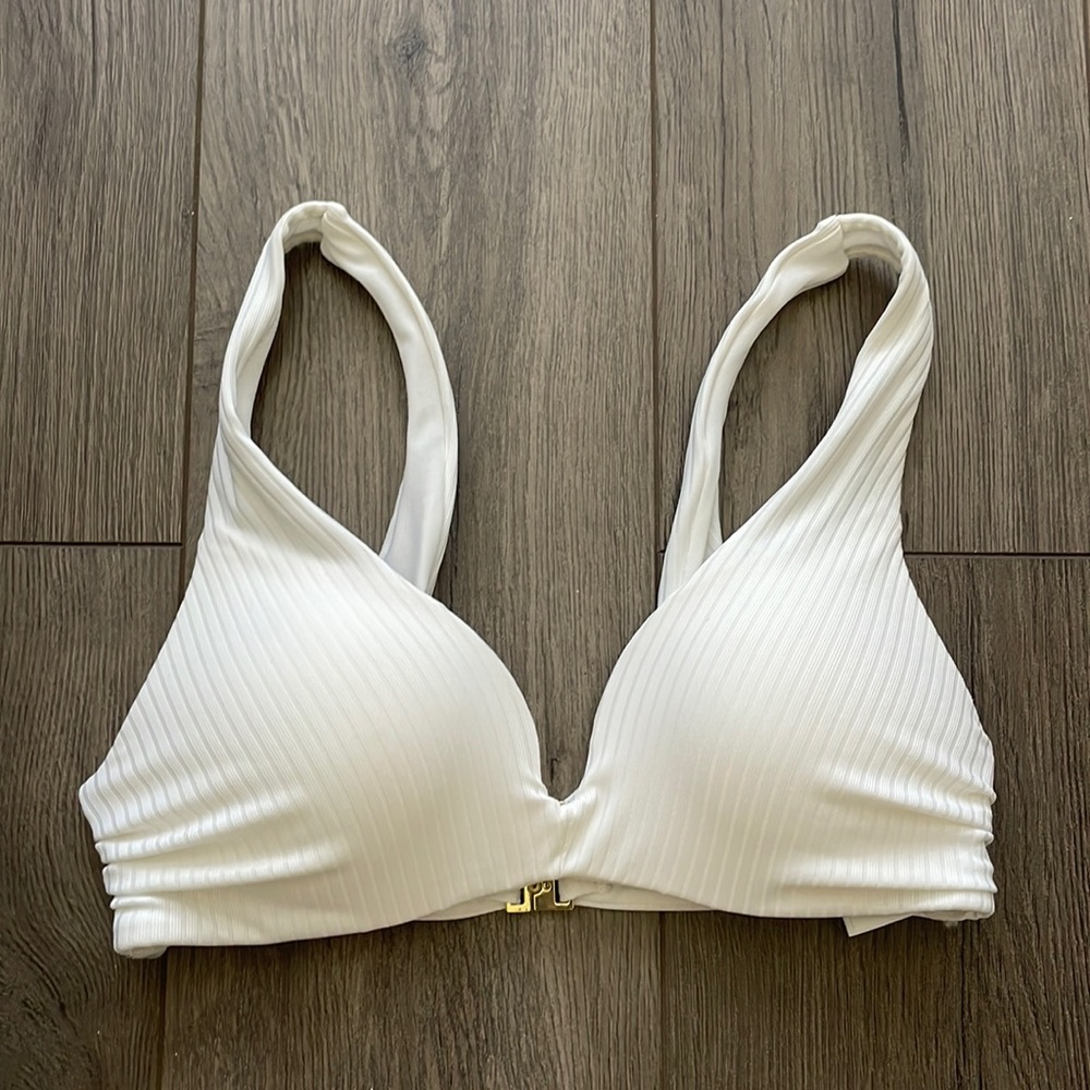 H&M Push Up Bikini Top - White